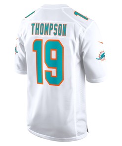 Skylar Thompson 19 Miami Dolphins Game Player Jersey - White
