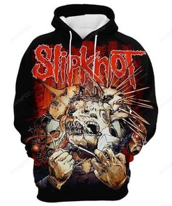 Slipknot Awesome, Slipknot Promo Poster 3D Hoodie Zip Hoodie