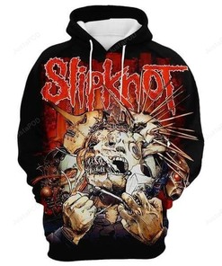 Slipknot Awesome, Slipknot Promo Poster 3D Hoodie Zip Hoodie