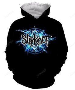 Slipknot Band Logo Rock N' Roll 3D Hoodie Zip Hoodie