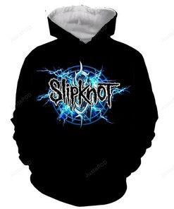 Slipknot Band Logo Rock N' Roll 3D Hoodie Zip Hoodie