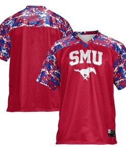 Smu Mustangs Football Jersey - Red Ncaa