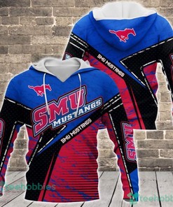 Smu Mustangs NCAA All Over Printed 3D Shirt for Fans