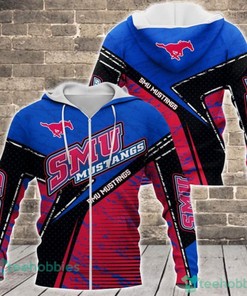 Smu Mustangs NCAA All Over Printed 3D Shirt for Fans