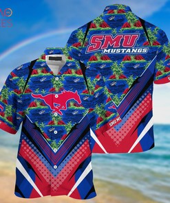 Smu Mustangs Summer Hawaiian Shirts for Fans