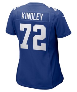 Solomon Kindley New York Giants Women's Home Game Player Jersey - Royal