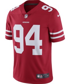 Solomon Thomas 94 San Francisco 49ers Vapor Untouchable Limited Jersey - Scarlet
