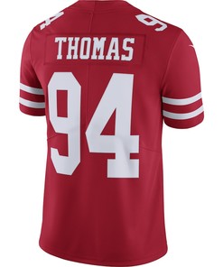 Solomon Thomas 94 San Francisco 49ers Vapor Untouchable Limited Jersey - Scarlet