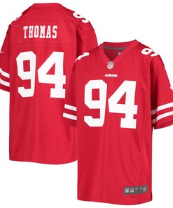Solomon Thomas San Francisco 49ers Game Player Jersey - Scarlet Nfl