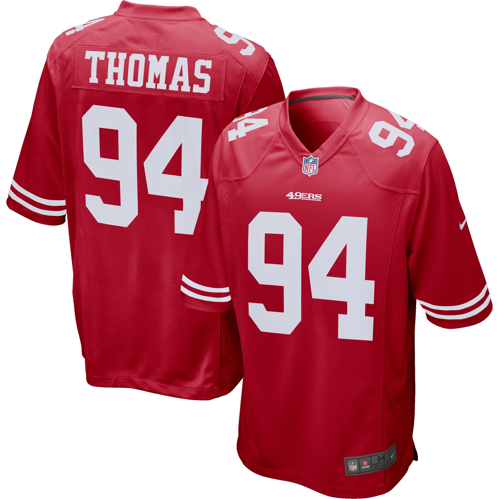 Solomon Thomas San Francisco 49ers Player Game Jersey - Scarlet Nfl