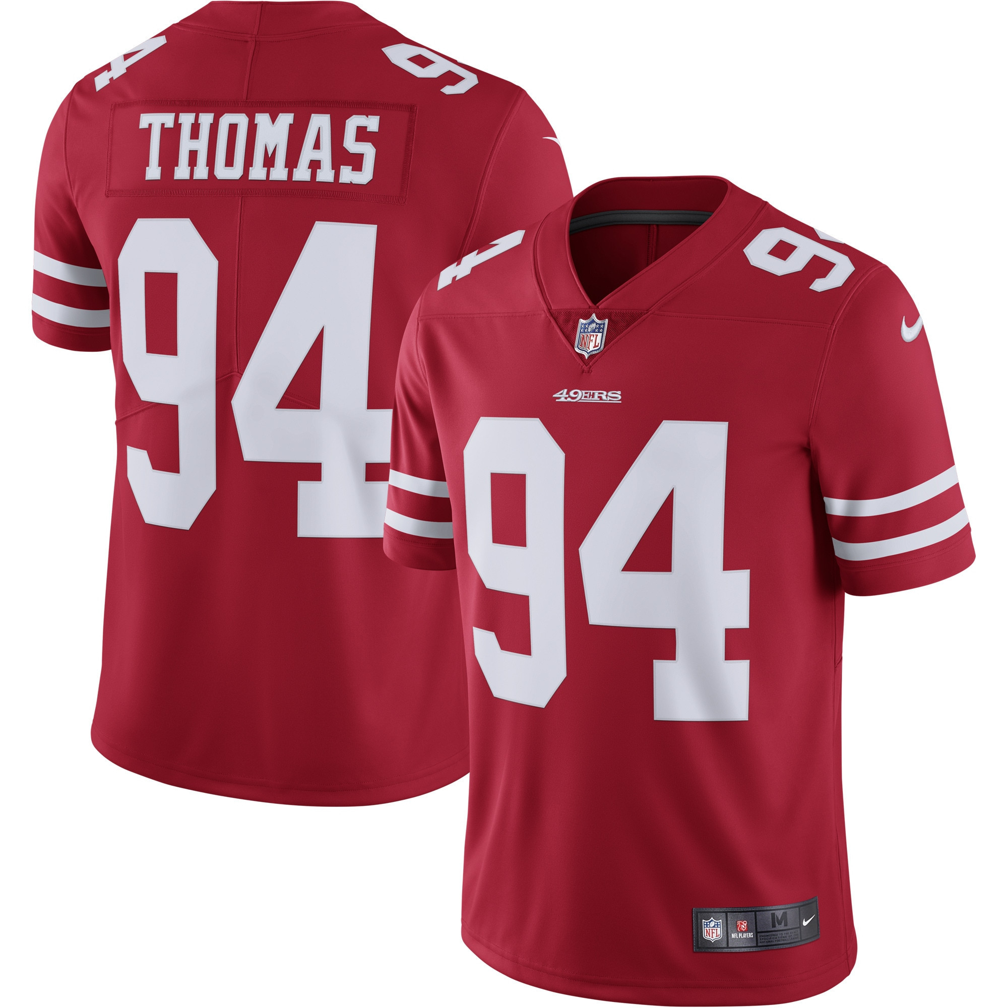 Solomon Thomas San Francisco 49ers Vapor Untouchable Limited Jersey - Scarlet Nfl