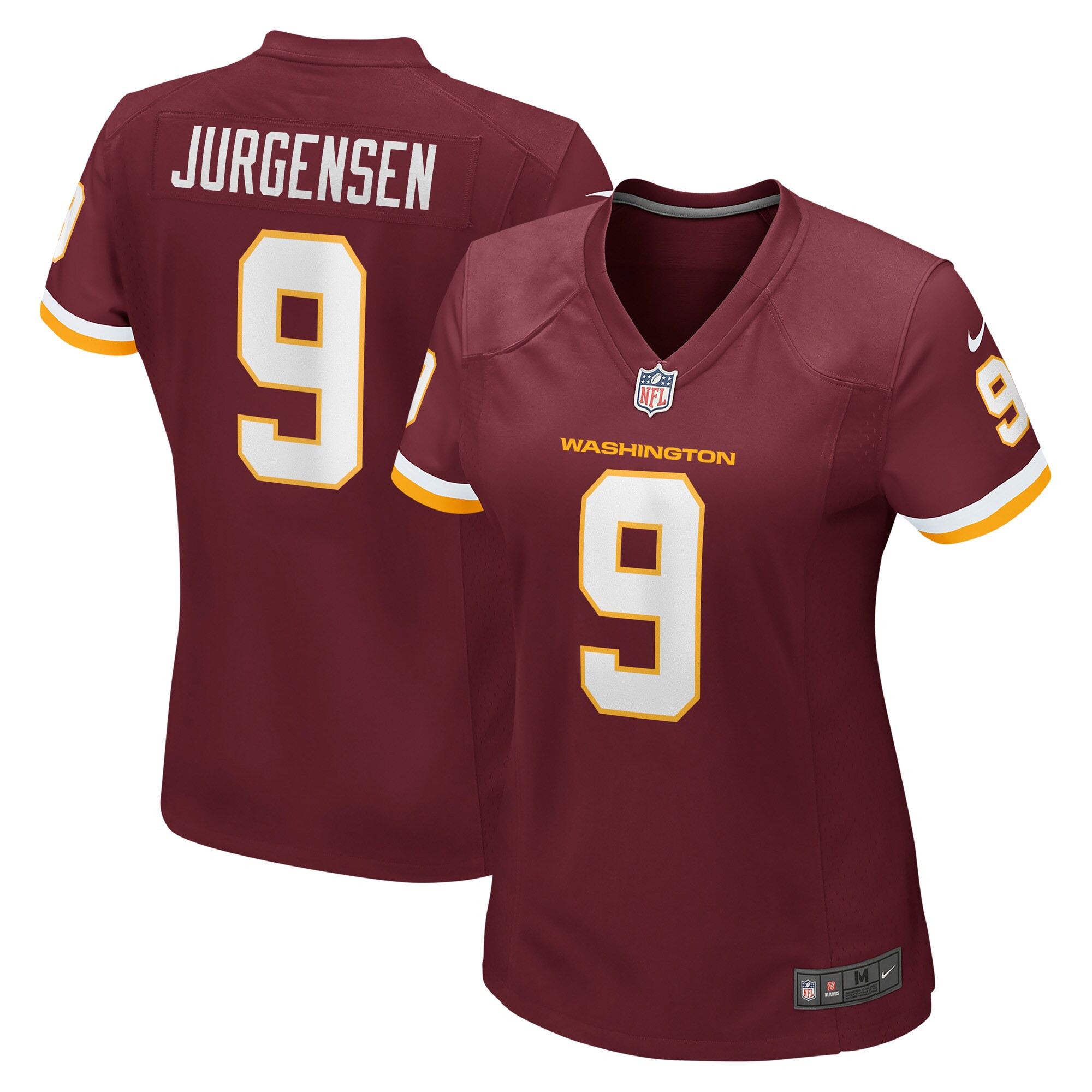 Sonny Jurgensen Washington Football Team Womens Retired Player Jersey - Burgundy Nfl