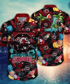 South Carolina Gamecocks NCAA Flower Hawaii Shirt For Fans Ver 13