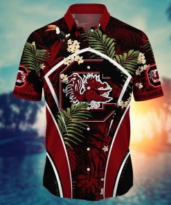 South Carolina Gamecocks NCAA Flower Hawaii Shirt For Fans Ver 15
