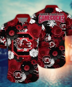 South Carolina Gamecocks NCAA Flower Hawaii Shirt For Fans Ver 27