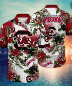 South Carolina Gamecocks NCAA Flower Hawaii Shirt For Fans Ver 29