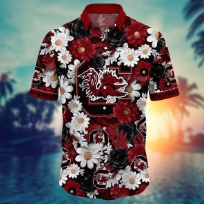 South Carolina Gamecocks NCAA Flower Hawaii Shirt For Fans Ver 3
