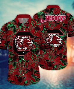 South Carolina Gamecocks NCAA Flower Hawaii Shirt For Fans Ver 31