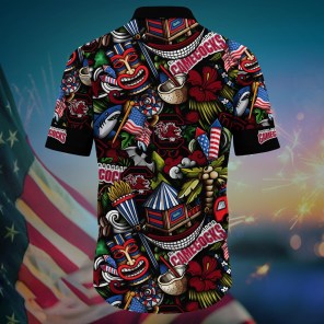 South Carolina Gamecocks NCAA Flower Hawaii Shirt For Fans Ver 4