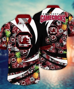South Carolina Gamecocks NCAA Flower Hawaii Shirt For Fans Ver 6