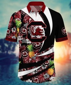 South Carolina Gamecocks NCAA Flower Hawaii Shirt For Fans Ver 6