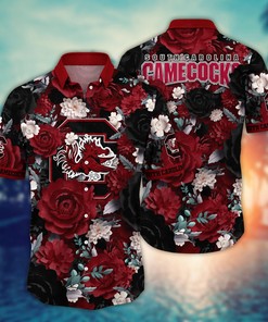 South Carolina Gamecocks NCAA Flower Hawaii Shirt For Fans Ver 7