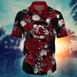 South Carolina Gamecocks NCAA Flower Hawaii Shirt For Fans Ver 7