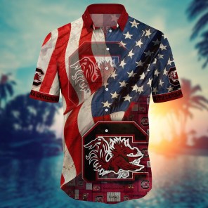 South Carolina Gamecocks NCAA Flower Hawaii Shirt For Fans Ver 9