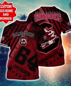 South Carolina Gamecocks Personalized Hawaiian Shirt