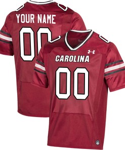 South Carolina Gamecocks Under Armour Custom Replica Jersey - Garnet Custom Jerseys Ncaa