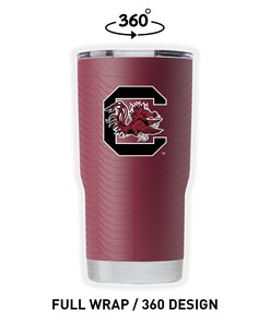 South Carolina Maroon Full Wrap Tumbler - Eye-Catching South Carolina Maroon Full Wrap Tumbler for True Fans