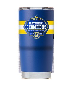 South Dakota State National Champs Blue Tumbler-2022 - Commemorative South Dakota State National Champs Blue Tumbler-2022