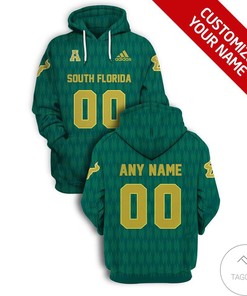 South Florida Bulls Branded Unisex 3D Hoodie