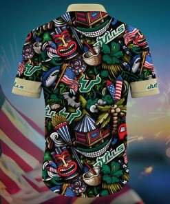 South Florida Bulls NCAA Flower Hawaii Shirt For Fans Ver 1