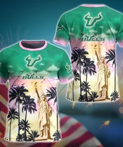 South Florida Bulls NCAA Flower Hawaii Shirt For Fans Ver 2