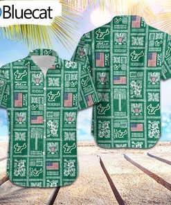 South Florida Bulls Summer Commemorative Hawaiian Shirt