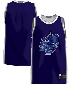Southern Connecticut Owls Basketball Jersey - Blue Ncaa