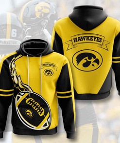 Sports American NCAA Iowa Hawkeyes 3D All Over Print Hoodie, Zip Hoodie