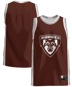 St. Bonaventure Bonnies Basketball Jersey - Brown Ncaa