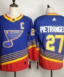 St. Louis Blues Alex Pietrangelo #27 2020 Nhl Blue Jersey Jersey
