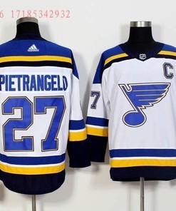 St. Louis Blues Alex Pietrangelo #27 2020 Nhl White Jersey Jersey