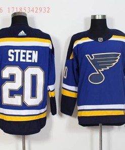 St. Louis Blues Alexander Steen #20 2020 Nhl Blue Jersey