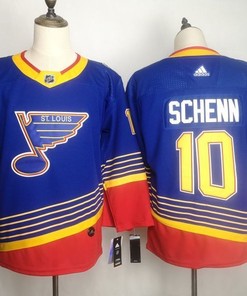 St. Louis Blues Brayden Schenn #10 2020 Nhl Blue Jersey Jersey