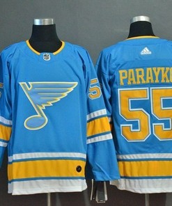 St. Louis Blues Colton Parayko #55 2020 Nhl Blue Jersey Jersey