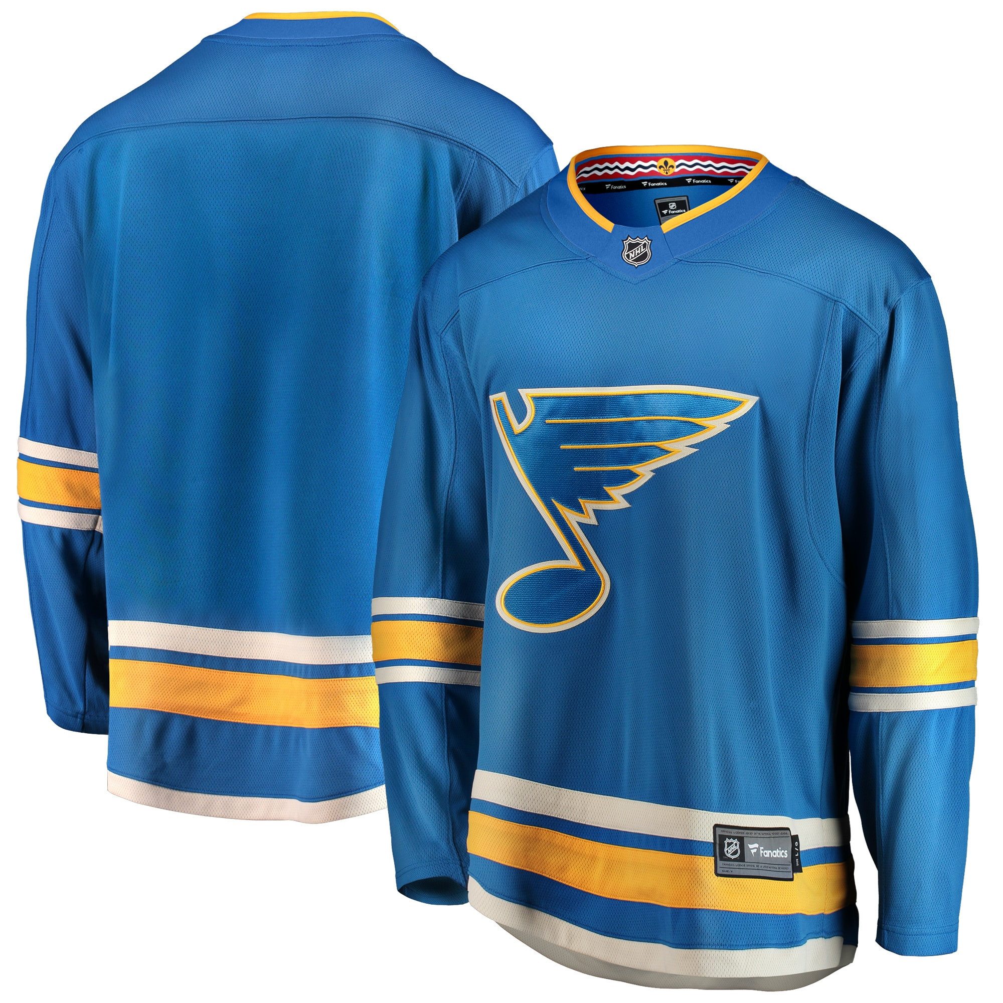 St. Louis Blues Fanatics Branded Alternate Breakaway Jersey - Blue Nhl