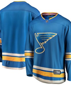 St. Louis Blues Fanatics Branded Alternate Breakaway Jersey - Blue Nhl