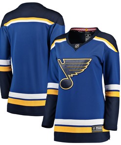St. Louis Blues Fanatics Branded Womens Breakaway Home Jersey - Blue Nhl