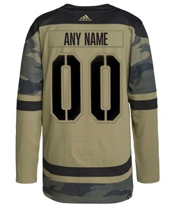 St. Louis Blues Military Appreciation Team Custom Practice Jersey - Camo