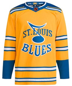 St. Louis Blues Reverse Retro 2.0 Jersey - Yellow