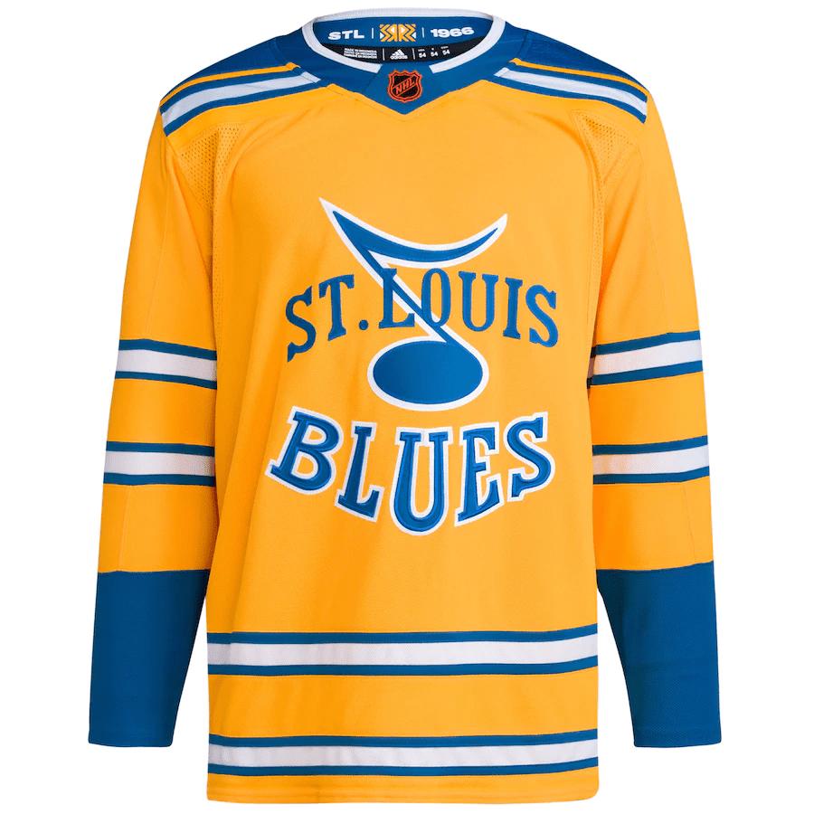 St. Louis Blues Reverse Retro 2.0 Jersey - Yellow